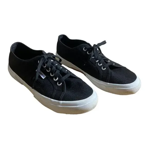 Superga Cotu Classic Women's Sneakers Black - Picture 3 of 9